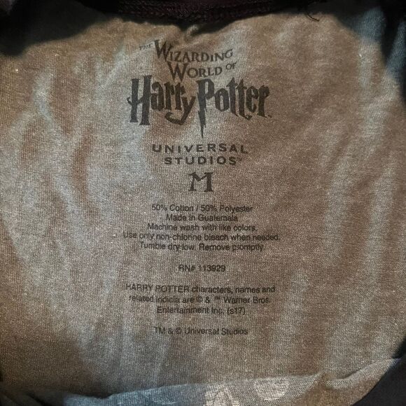 Harry Potter universal studios hogwarts tunic/ sleep shirt - Picture 3 of 8